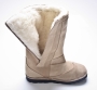 Thick, warm sheep wool used in our Carbon Boots