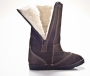 Quality handmade carbon sheepskin boots